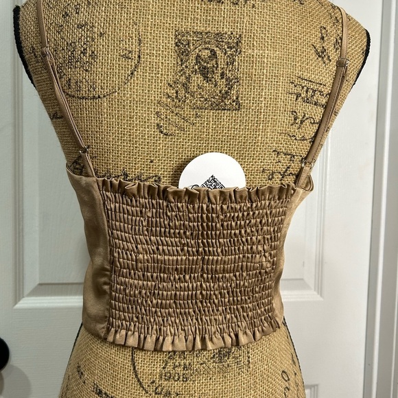 Sans Souci Tan Camisole Top - Picture 2 of 3